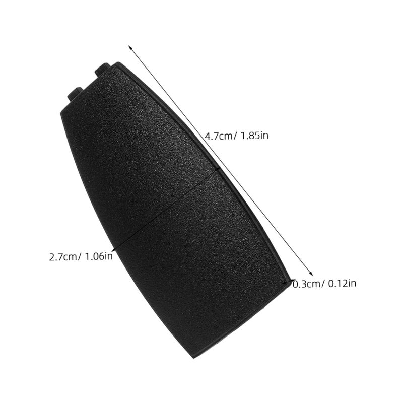 Replacement Rear Cover Plastic Shell For Car Key Fob Black - Image 3