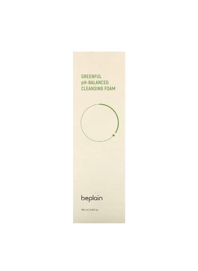 beplain - Greenful pH Balanced Cleansing Foam 5.41 fl oz 160 ml - Image 1