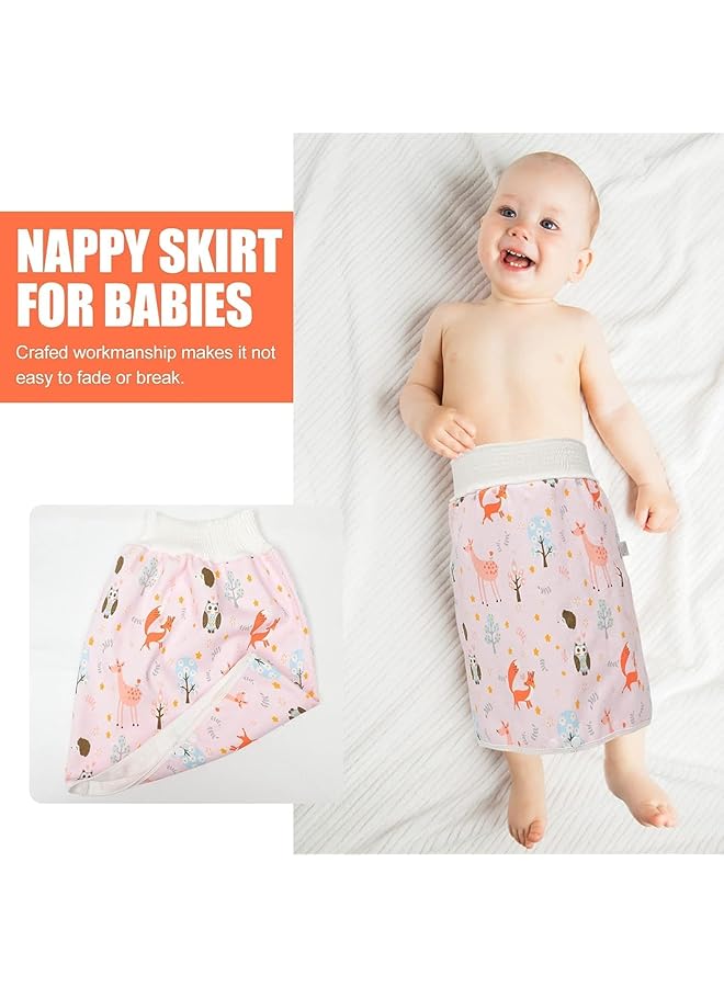 joyzzz Potty Training Skirt 2 In 1 For Kids Diaper Skirt  - Image 3
