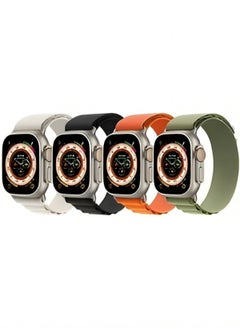 Generic 4Pack for Apple Watch Alpine Loop Band 49mm/45mm/44mm Nylon Woven Sport Strap Compatible with iWatch Series 8/Ultra/7/SE/6/5/4/3/2/8  - Image 2