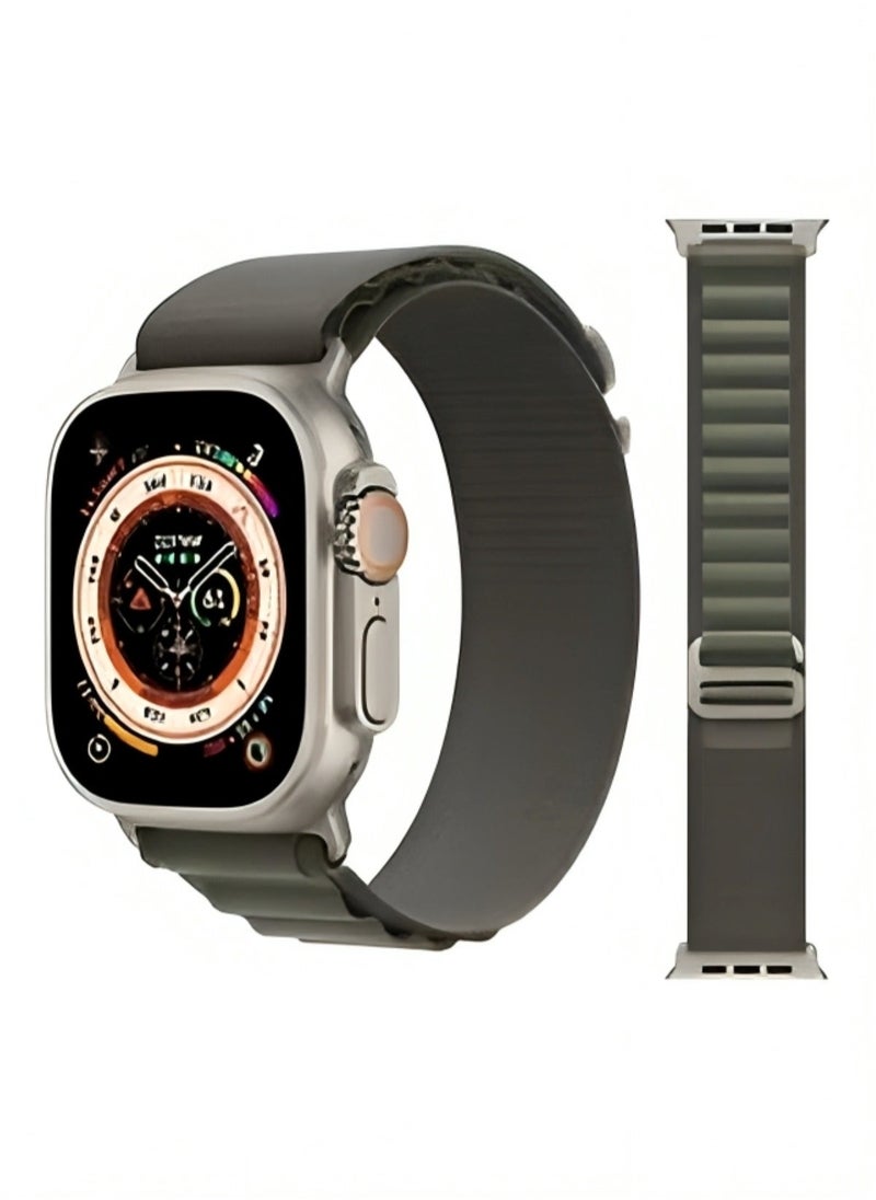Generic - 4Pack for Apple Watch Alpine Loop Band 49mm/45mm/44mm Nylon Woven Sport Strap Compatible with iWatch Series 8/Ultra/7/SE/6/5/4/3/2/8 - Image 1