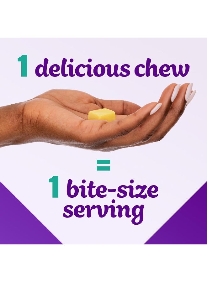 Vitafusion Soft Chews Muscle & Bone Support (1), Adult Chewable Vitamin D for Bone & Muscle Support, Individually Wrapped, Tropical Fusion Flavor, 30 Chews, 30 Day Supply - Image 4