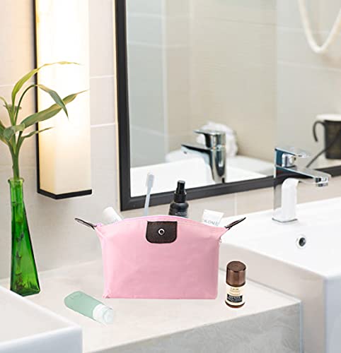 YAODHAOD Makeup Bag Bulk Toiletry Pouch Waterproof Cosmetic Storage Bags,with Zipper Travel Toiletry Organizer Packing Bag Accessory Organizer for Women and Men (9 Colors) - Image 3