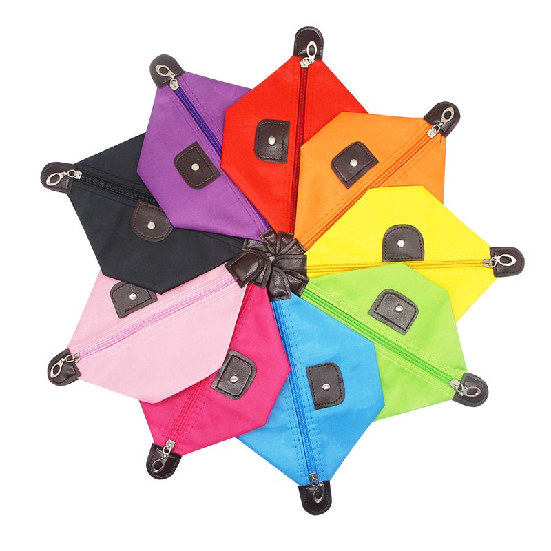 YAODHAOD Makeup Bag Bulk Toiletry Pouch Waterproof Cosmetic Storage Bags,with Zipper Travel Toiletry Organizer Packing Bag Accessory Organizer for Women and Men (9 Colors) - Image 5