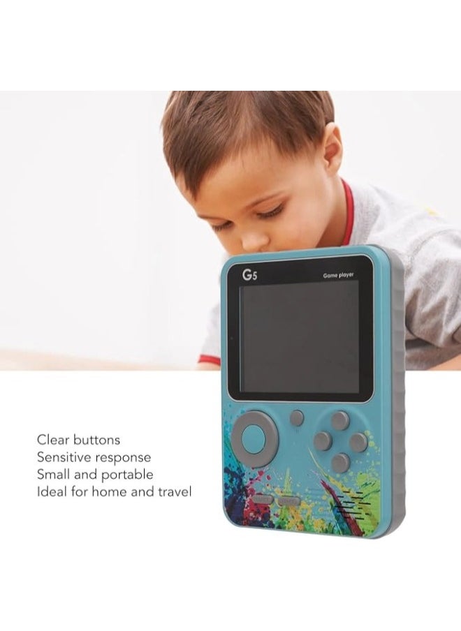 ShebSheb - 500 In 1 Colorful Handheld Game Console,Portable Retro Handheld Gaming Console,Mini Pocket Video Games for Kids - Image 1