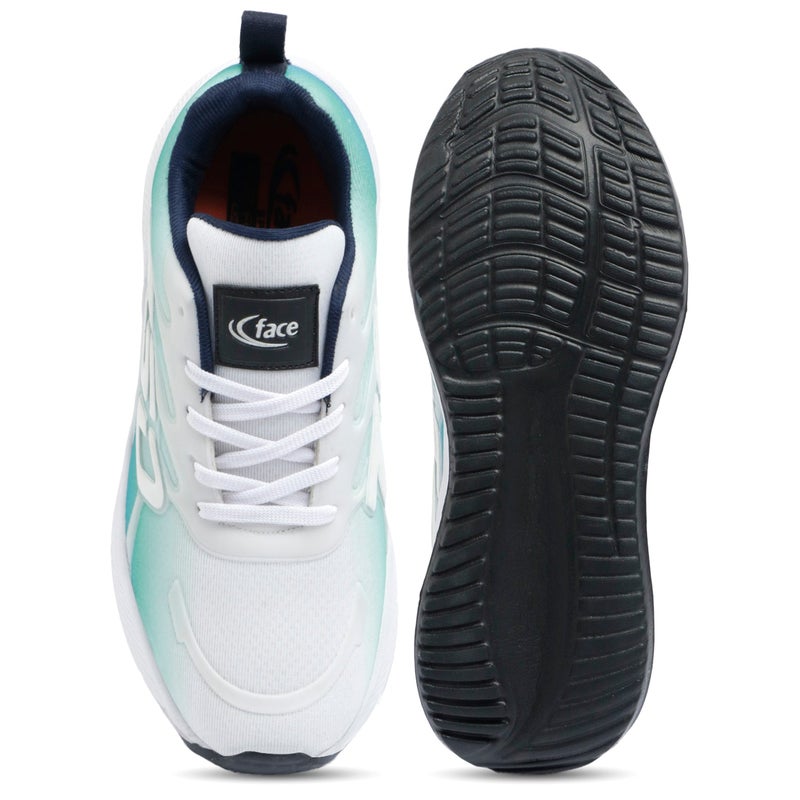 Face حذاء رياضي أخضر للرجال لنمط حياة نشط - Image 3
