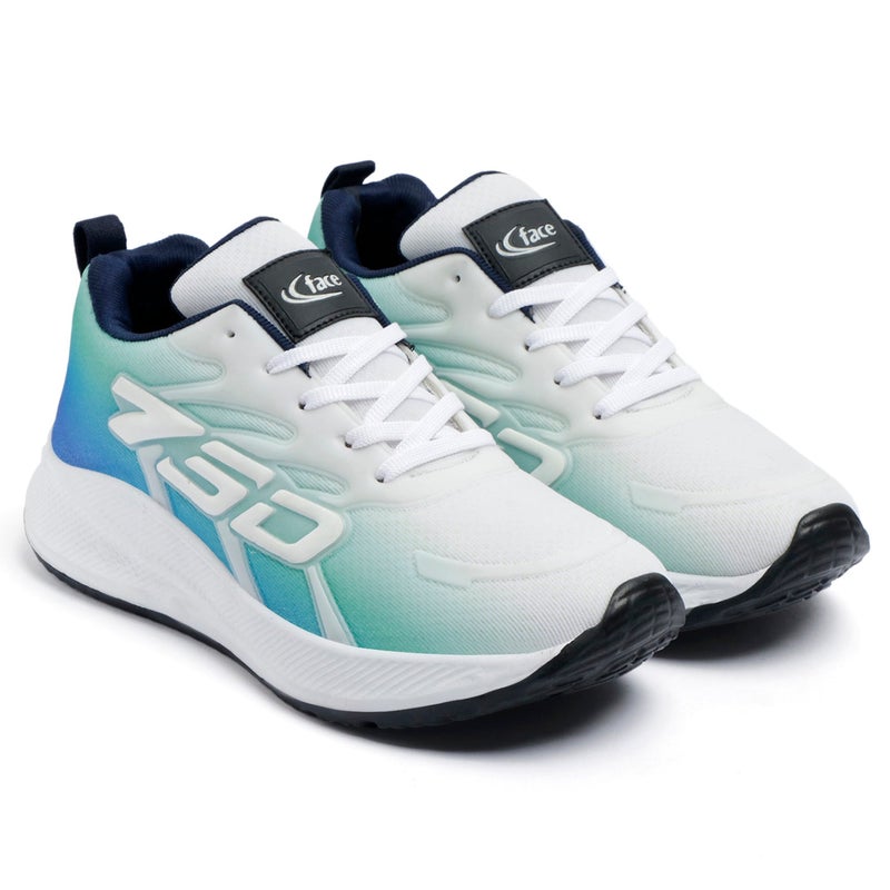 Face حذاء رياضي أخضر للرجال لنمط حياة نشط - Image 4