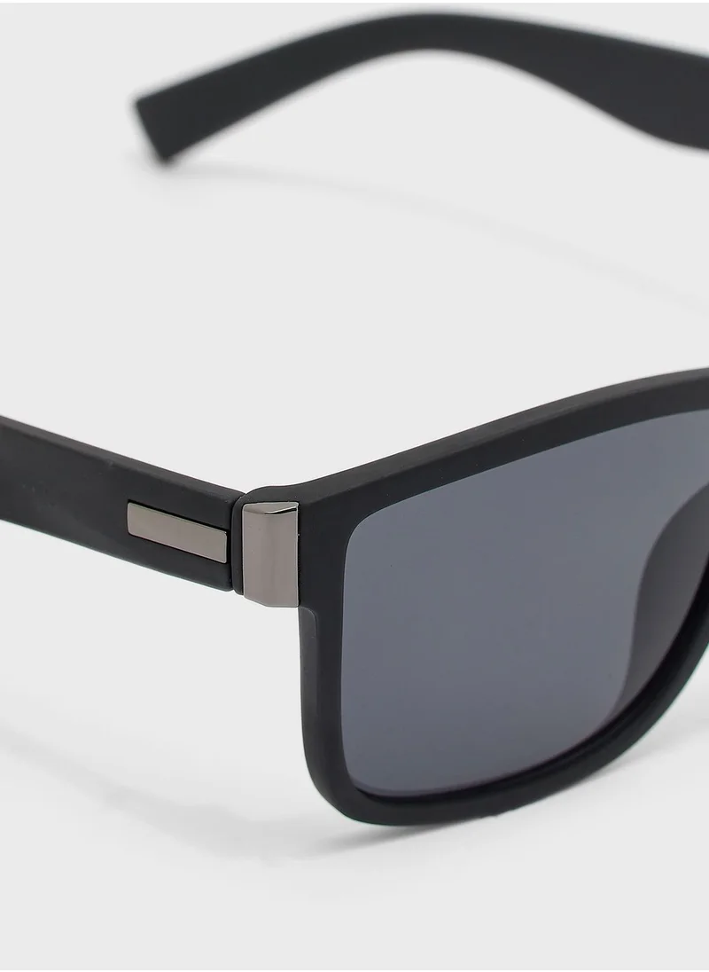 Robert Wood Polarized Wayfarer Sunglasses