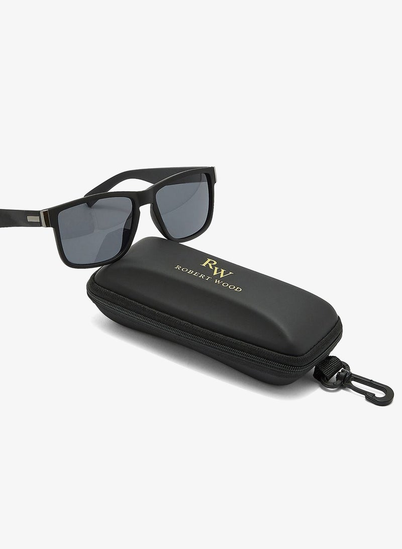 Robert Wood Polarized Wayfarer Sunglasses - Image 4