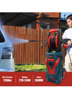 BONAI Car Pressure Washer, 1500W-3000W, 90-400 Bar Adjustable Pressure, 5.5L/min Flow, for Vehicles, Driveways, and Outdoor Cleaning  - Image 3