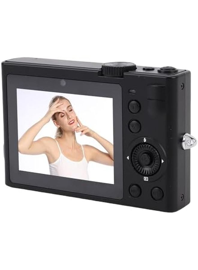 5K 64MP WiFi Vlogging Camera with Autofocus Touch Screen Fill Light Black - Image 2