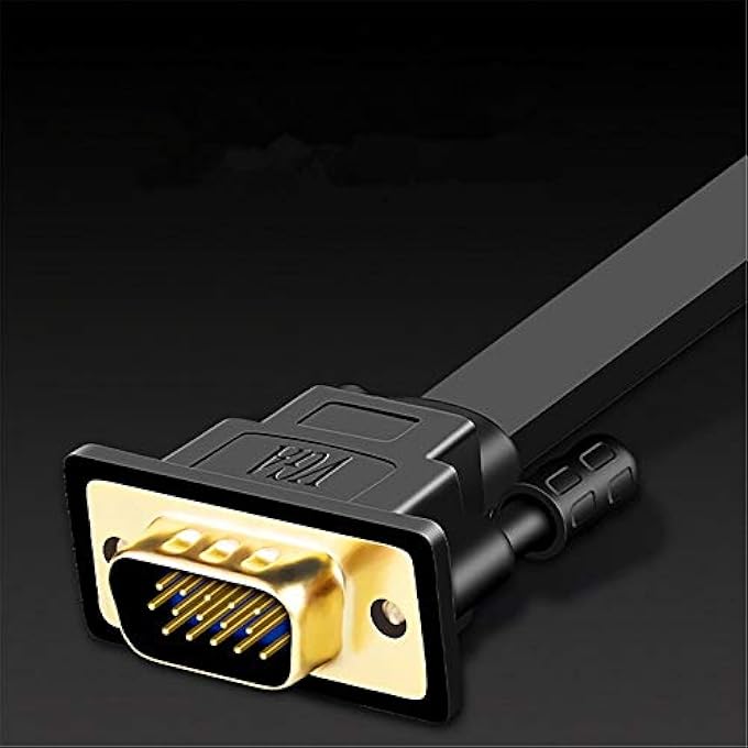 rayihni HDMI TO VGA CONVERSION CABLE WITH 3.5MM AUDIO PORT USB 2.0 POWER SUPPLY FOR COMPUTER LAPTOP MONITOR (SIZE : 1M) - Image 2