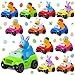 ANGGIKO 24 Pcs Easter Rubber Ducks for Jeeps Easter Basket Stuffers Easter Egg Fillers Ducks for Ducking35 Inch Cars for 2 Inch Ducks 12 Easter Ducks with 12 OffRoad Vehicle Easter Party Favors Gifts - Image 2
