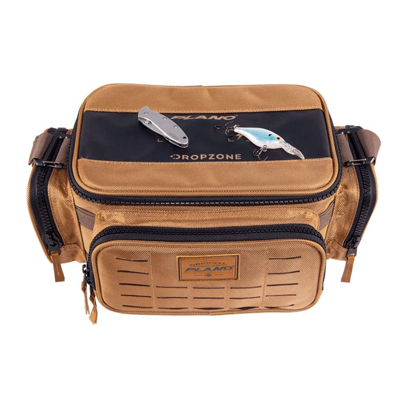 Plano Guide Series 3500 Tackle Bag, Beige, Includes 5 3500 Stowaway Organization Boxes, Premium Soft Fishing Tackle Storage, Waterproof & Non-Skid Base - Image 4