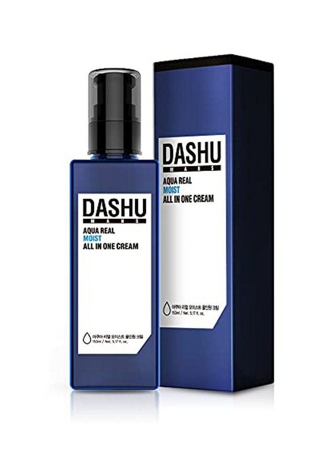 Dashu Aqua Deep Real Moist All In One Cream For Men 5.17Oz Antiwrinkle Face Moisturizer Lotion - Image 2
