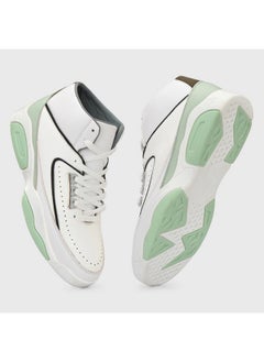 CRUISER Cruiser Men's White High-Neck Sneakers | Lightweight & Comfortable | Ideal for Walking, Gym, and Casual Wear  - Image 5