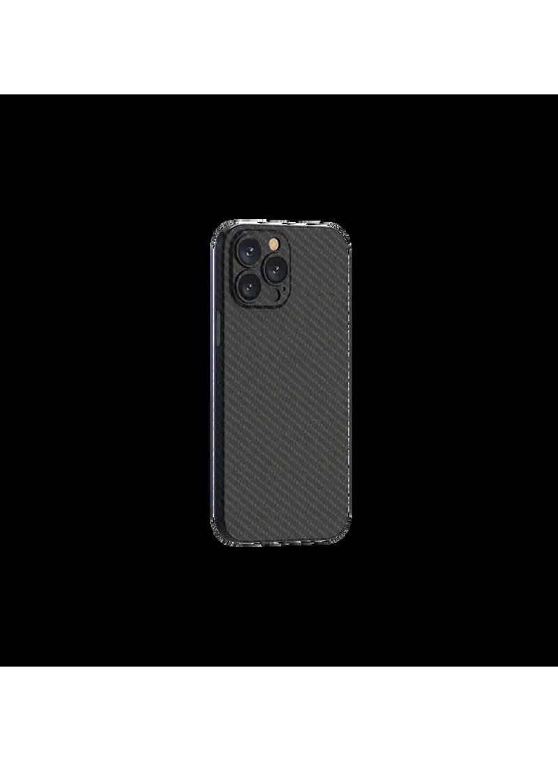 ديفيا جراب خلفي واقٍ رفيع للغاية من سلسلة Wing لهاتف iPhone 13 Pro Max مقاس 6.7 بوصة / ممتص للصدمات / مقاوم للخدش / سهولة الوصول إلى جميع المنافذ - أسود كربوني - Image 1