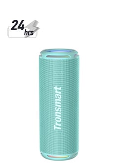 Tronsmart Tronsmart T7 Lite 24W Portable Outdoor Speaker, 24W Stereo Sound with Deep Bass, Bluetooth 5.3, IPX7 Waterproof, 24 Hours of Playtime, Custom EQ via App, Ultra Portable for carry - (Turquoise)  - Image 1