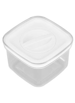 Thoraya Kitchen Food Storage Box Airtight Food Storage Container Sealed Transparent Tank with Lid for Mixed Grain Rice White 600ml  - Image 2