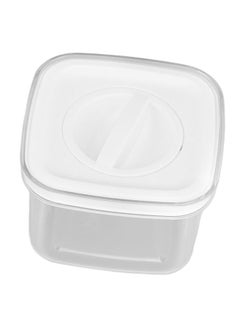 Thoraya Kitchen Food Storage Box Airtight Food Storage Container Sealed Transparent Tank with Lid for Mixed Grain Rice White 600ml  - Image 4
