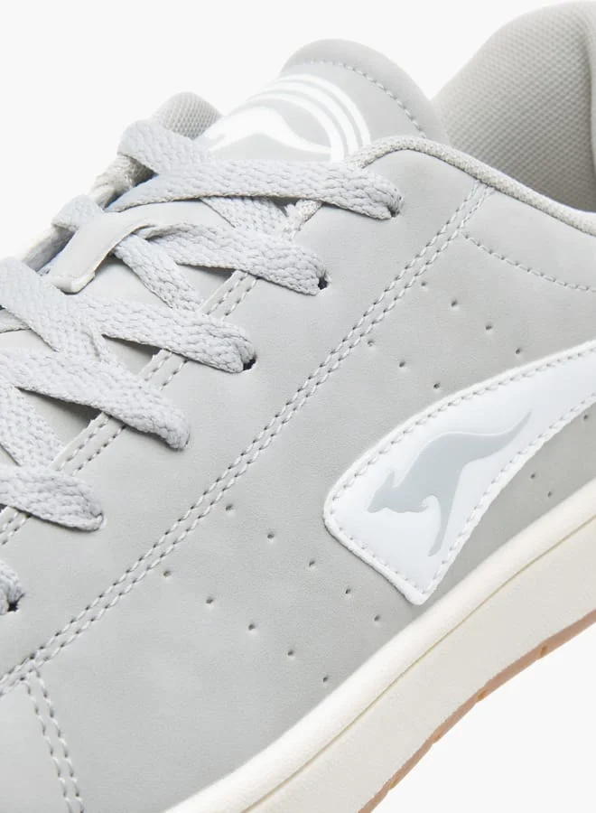 kangaROOS Women's Logo Detail Lace-Up Sports Shoes