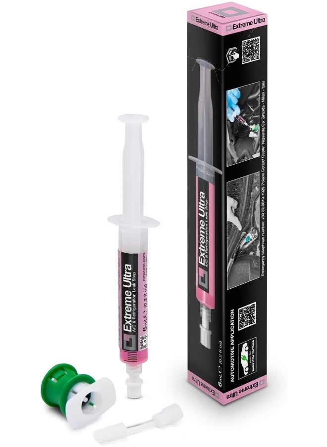 ERRECOM ERRECOM Extreme Ultra - 6 mL, Leak Stop for Vehicle A/C Systems, includes R1234yf adapter  - Image 4