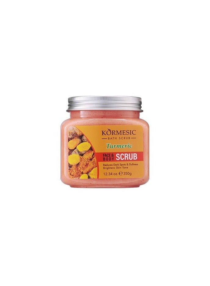 Kormesic Turmeric Body Scrub - Exfoliates & Nourishes - Image 1