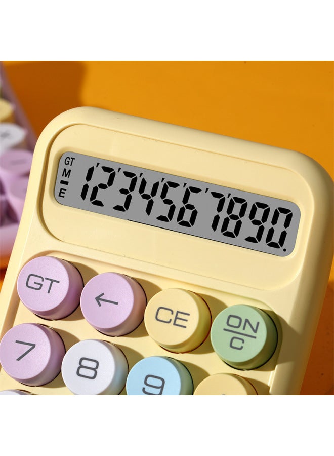 Dopamine Calculator Student Portable Mechanical Keyboard 10-digit Calculator Exam Accounting Calculator - Image 4