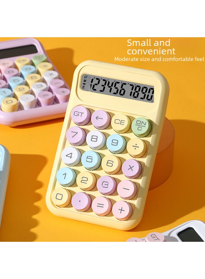 Dopamine Calculator Student Portable Mechanical Keyboard 10-digit Calculator Exam Accounting Calculator - Image 3