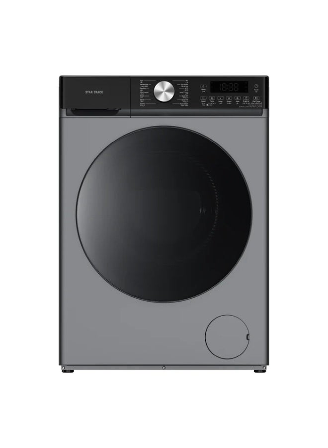 STAR TRACK 7KG Front Load Washing Machine | 14 Programs, BLDC Inverter Motor, 1400 RPM Max Spin Speed, 5-Star UAE Energy Rated, Fully Automatic Washer for Medium Families with Duvet & Sports Cycles 7 kg SW-700ATT2-AZ Grey - Image 1