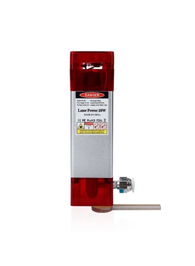 LUNYEE 10W Laser Module With Air Assist Nozzle for CNC  Laser Engraving Machine - Image 3