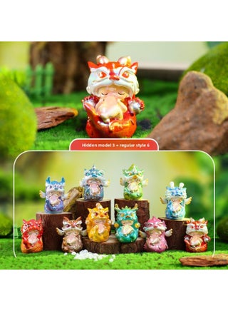 Blind Box Cute Cartoon Desktop Decoration Car Ornaments Dragon White Tiger Kirin Birthday Gift For Girls-Color:Nine Sons Of The Dragon King, A Strange Beast From Mountains And Seas [2 Blind Boxes, No Duplicates]-Specification:Auspicious Animal Blind Box - pzsku/Z5CE6678B1894EE5F2ED7Z/45/1745465220/89cd31b0-d7cc-448b-b452-86e3a83e76a2