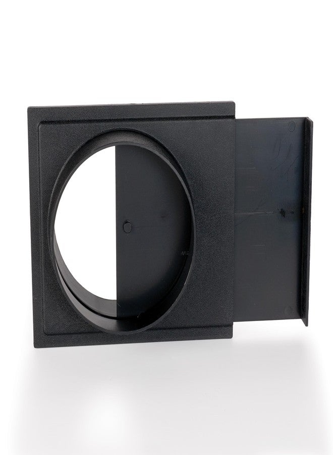 Woodriver Dust Connection 6" Abs Basic Blast Gate Fitting for Dust Collection System - Image 1