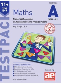 11+ Maths Year 5-7 Testpack A Papers 9-12: Numerical Reasoning GL Assessment Style Practice P  - Image 1