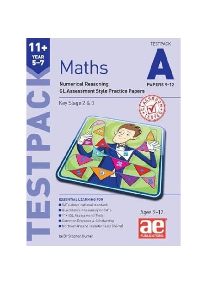 null - 11+ Maths Year 5-7 Testpack A Papers 9-12: Numerical Reasoning GL Assessment Style Practice P - Image 1