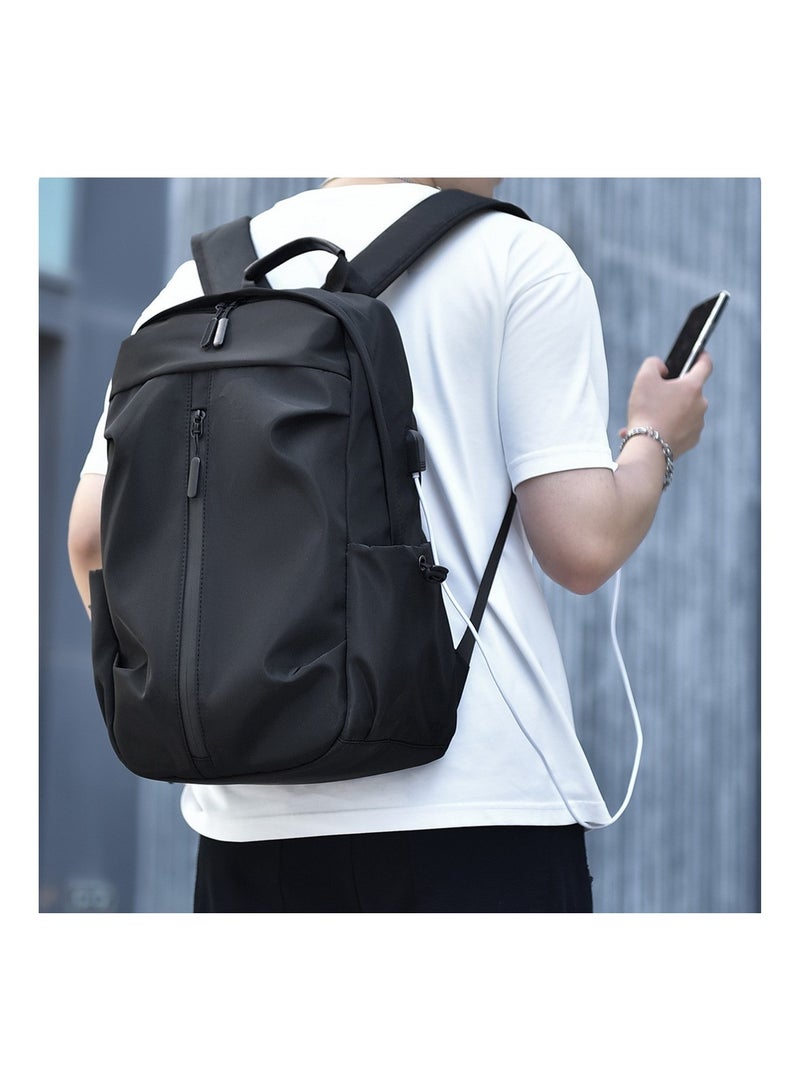 Men's Trendy Minimalist Casual Backpack - Lightweight, for Commuting, with Laptop Compartment - Image 2