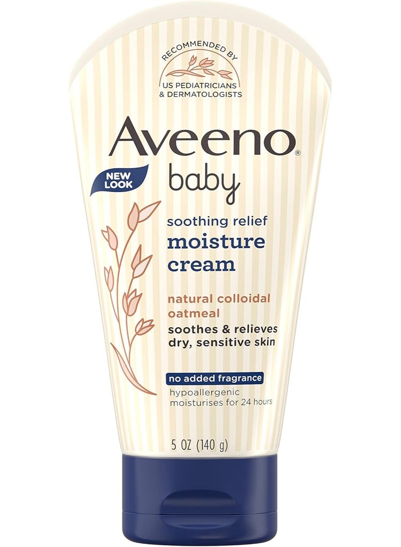 Aveeno Baby Soothing Moisture Cream, 5 oz - Image 1