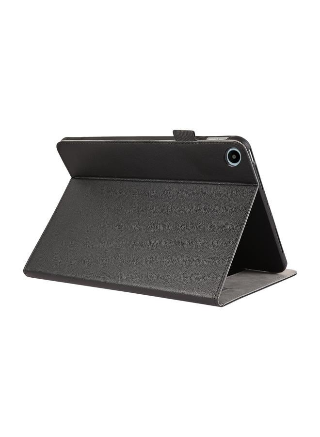 اس-توب جراب لجهاز هواوي ميت باد SE 10.4 مصنوع من الجلد المتين بتصميم ليتشي - Image 4