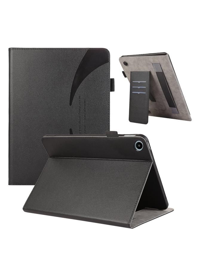 اس-توب جراب لجهاز هواوي ميت باد SE 10.4 مصنوع من الجلد المتين بتصميم ليتشي - Image 1