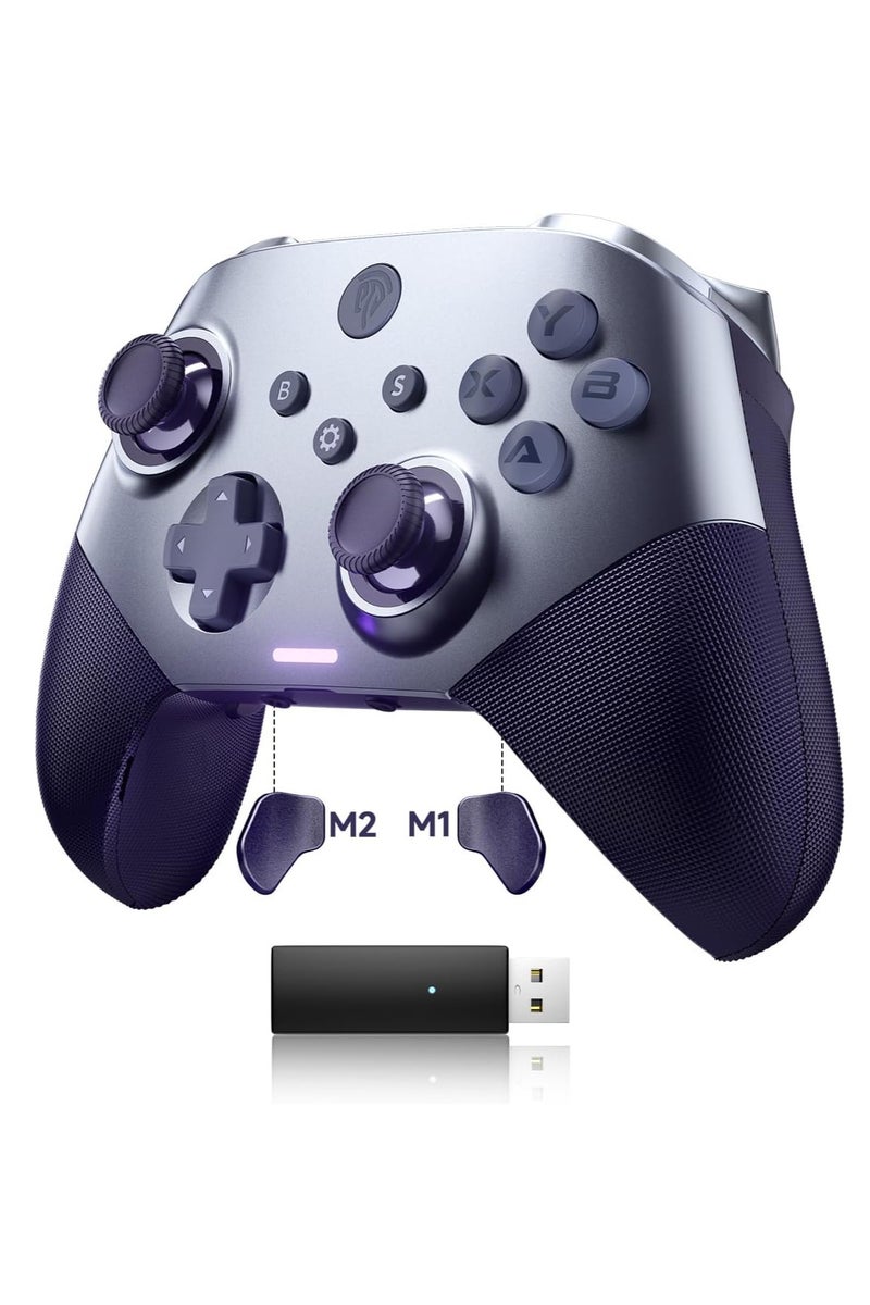 EasySMX X10 PC Controller - Enhanced Wireless Bluetooth Controller with Hall Joysticks/Hall Triggers/19 Mechanical Metal Keys - No Stick Drift, No Dead Zone - Work for Windows, Steam and Switch - Image 1