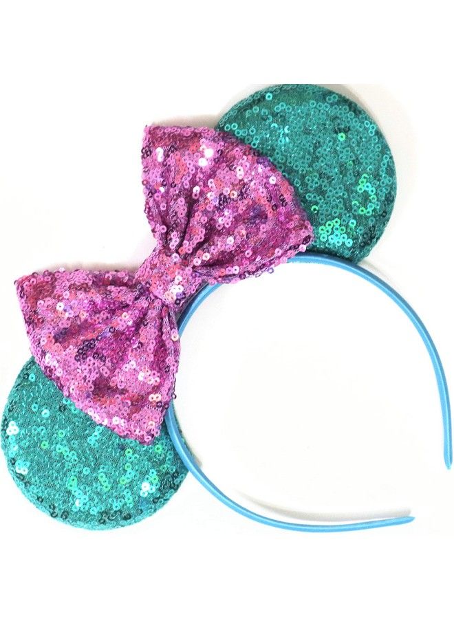 CLGIFT Teal Minnie Ears Teal Ears Teal Minnie Ears Teal Mickey Ears Ears (Lilac) - Image 2