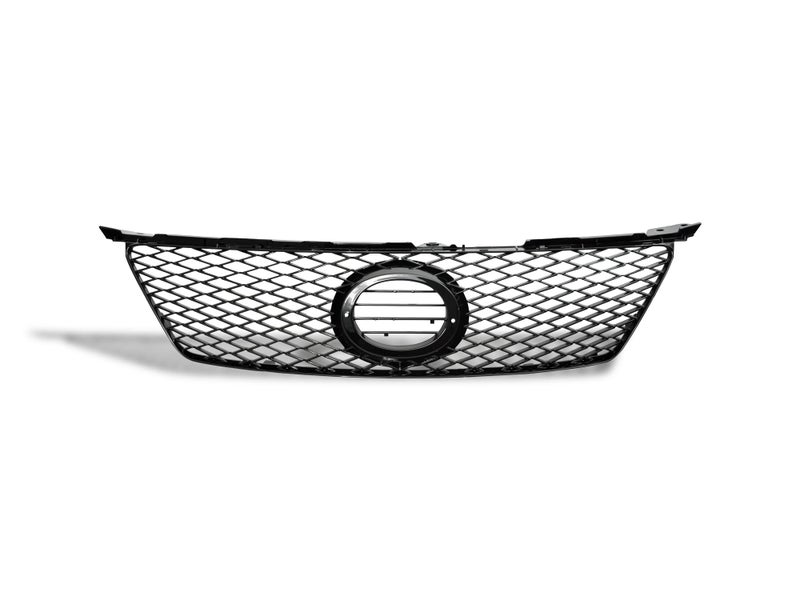 Armordillo USA 8720783 FMesh Style Front Hood Bumper Grille Piano Black Fits 20062008 Lexus IS250 IS350