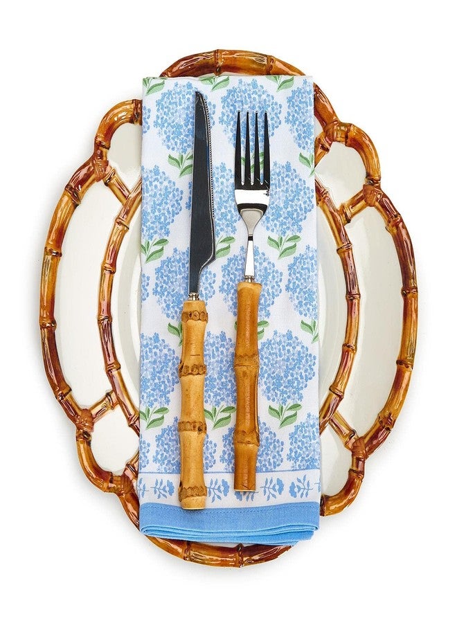 توز كومباني مجموعة مناديل ورقية من تووز كومباني بنقشة زهور الكوبية، 4 قطع - قطن - Image 5