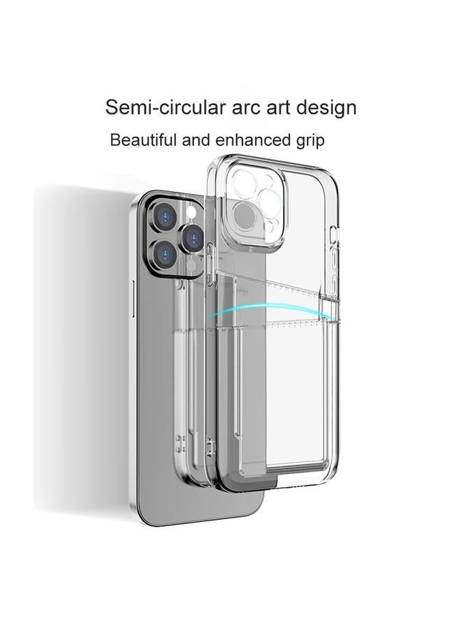 اس-توب جراب لهاتف iPhone 13 مزود ببطاقة مزدوجة من مادة TPU - Image 3
