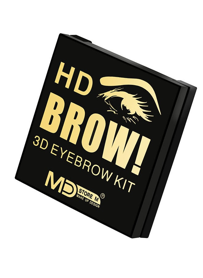 MD MAKE UP DESIGN MD 3D Eyebrow Kit 03  - Image 2