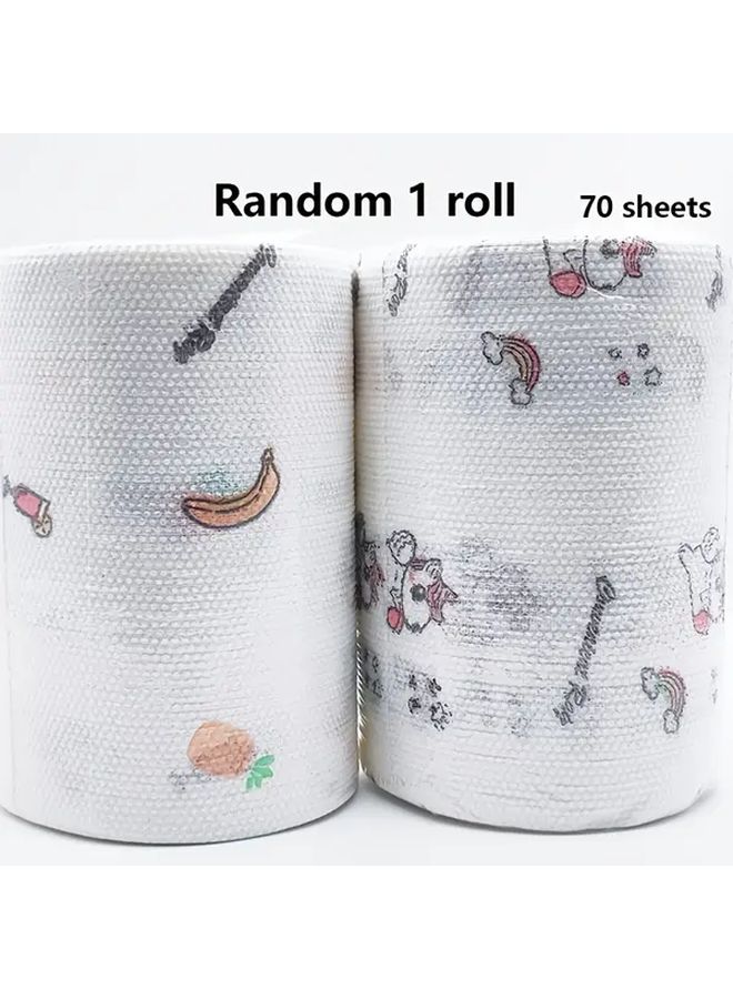 70 Sheets Reusable Washable Quick Dry Cleaning Cloths Heavy Duty For Kitchen Bathroom - Image 2