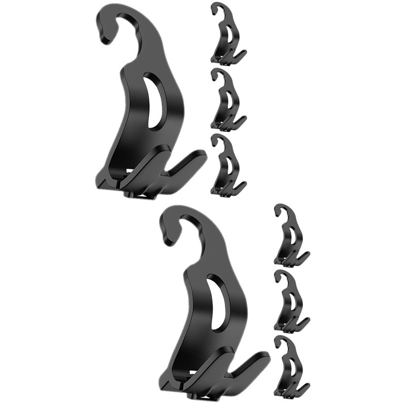 8 pcs Car Seat Headrest Hook Car Hanger Car Hooks Vehicle Car Storage Organizer - Image 1