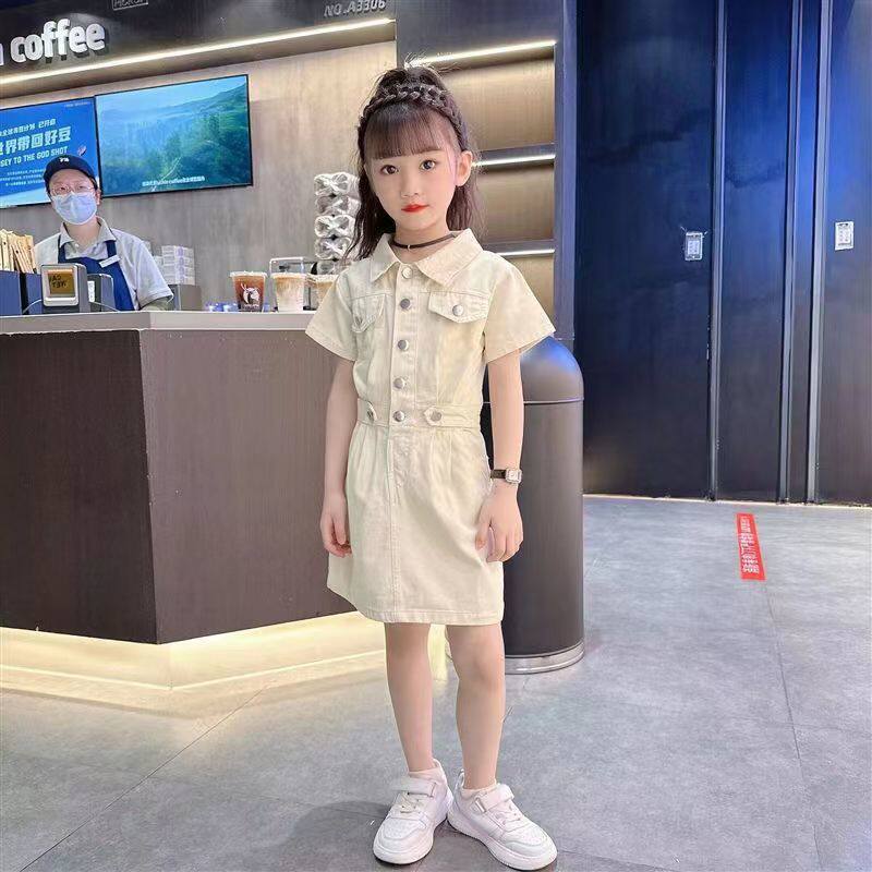 Girls Cargo Short Sleeve Dress - Image 4