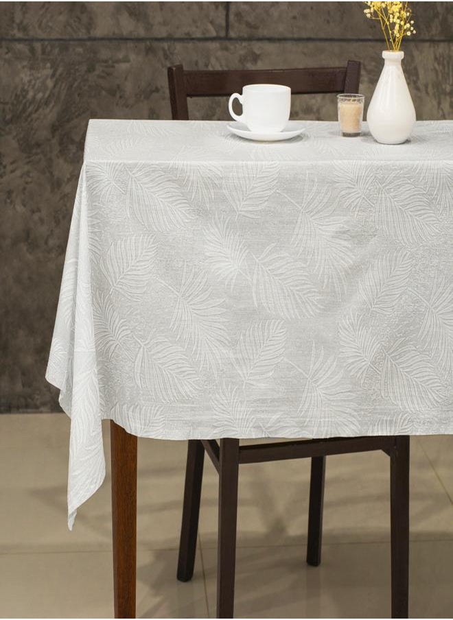 Intex Curtains House - Intexhome  Anallia Linen Rectangle Tablecloth Suitable For Reciption , Living Rooms And Kitchen Tables - Modern Design - Set Of One Piece - Image 1