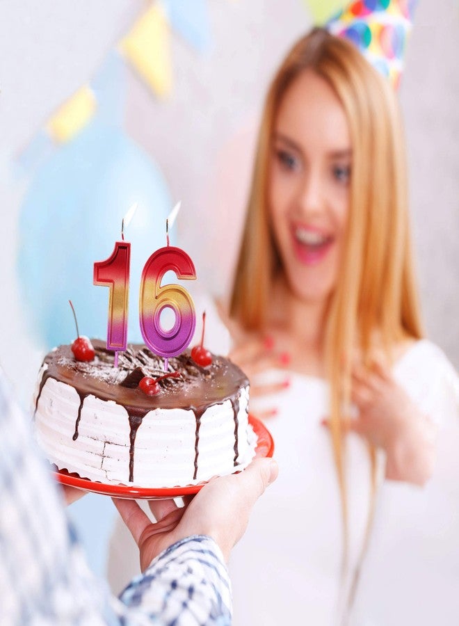 جيت فريش شمعة عيد ميلاد رقم 3 من GET FRESH - شمعة قوس قزح رقم 3 على عصا - شموع أنيقة بألوان قوس قزح لأعياد الميلاد والزفاف والذكرى السنوية - شمعة مثالية لكعكة عيد ميلاد الطفل الثالث - 3 شموع - Image 5